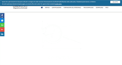 Desktop Screenshot of diagnosticastrutturale.it